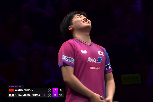 王楚钦爆冷负松岛辉空 国乒男单仅剩温瑞博 男女